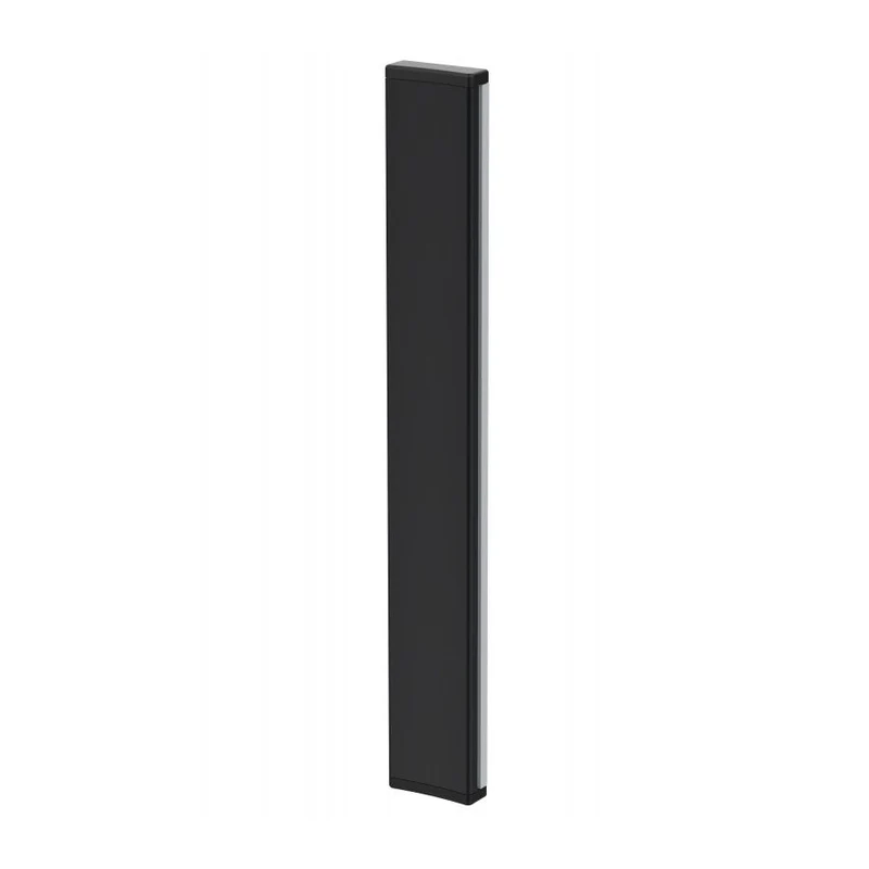 Armbågskontakt 600Mm Svart