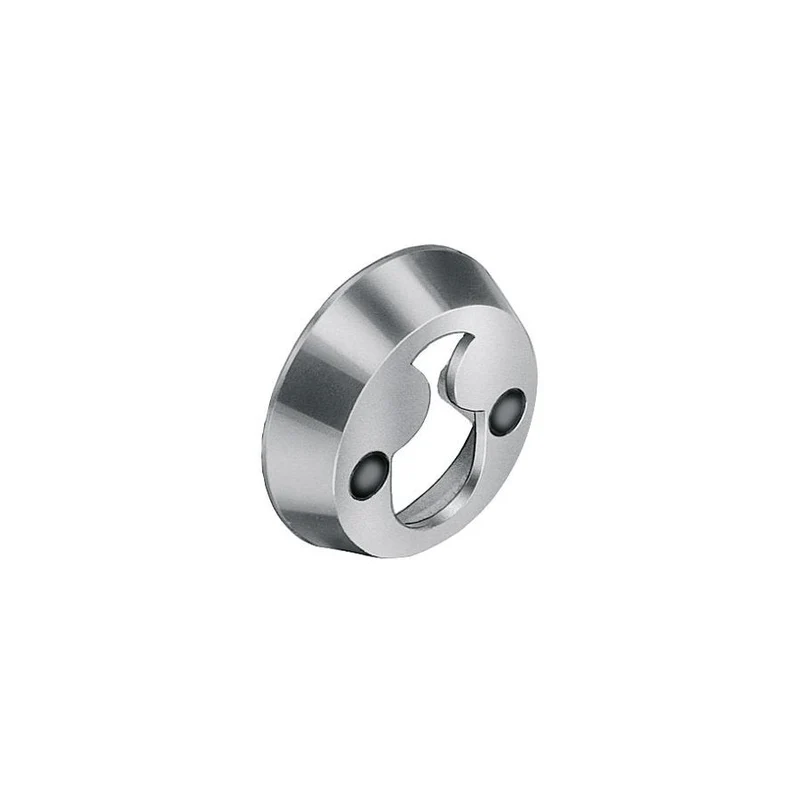 Cylinderring oval 13mm DC mattkrom