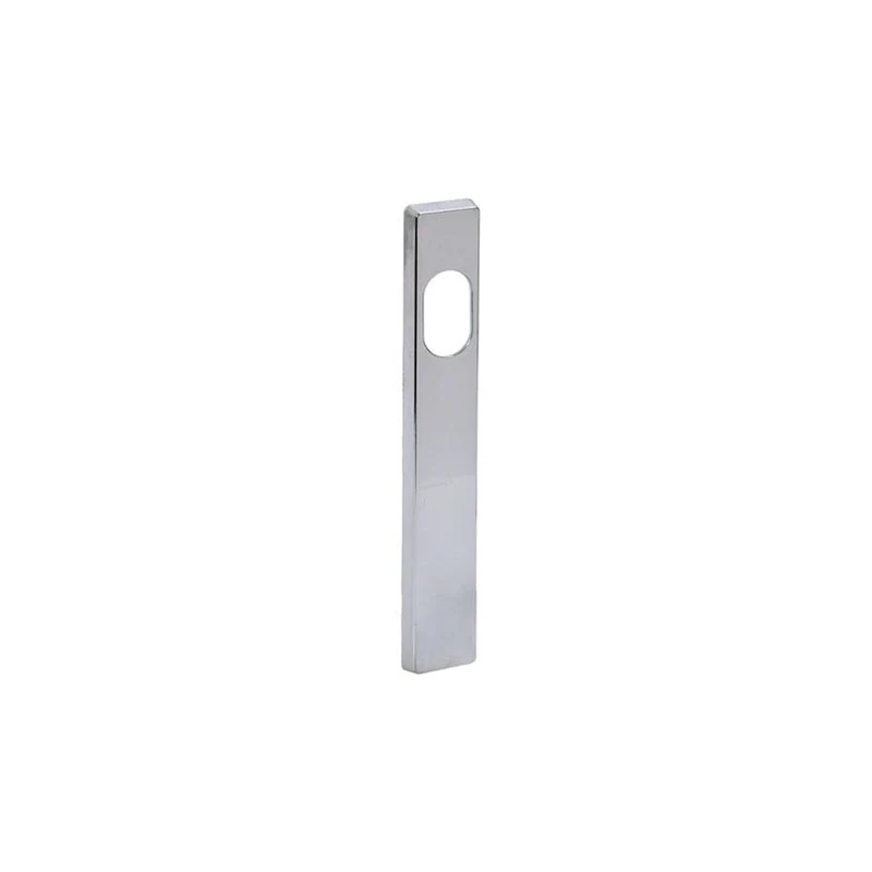 Cylinderskylt 8mm utsida krom
