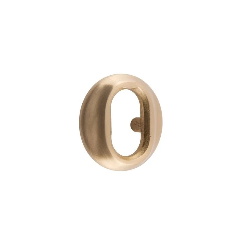 Cylinderring oval 6-11mm mattmässing
