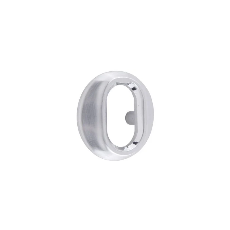 Cylinderring oval 6-11mm mattkrom