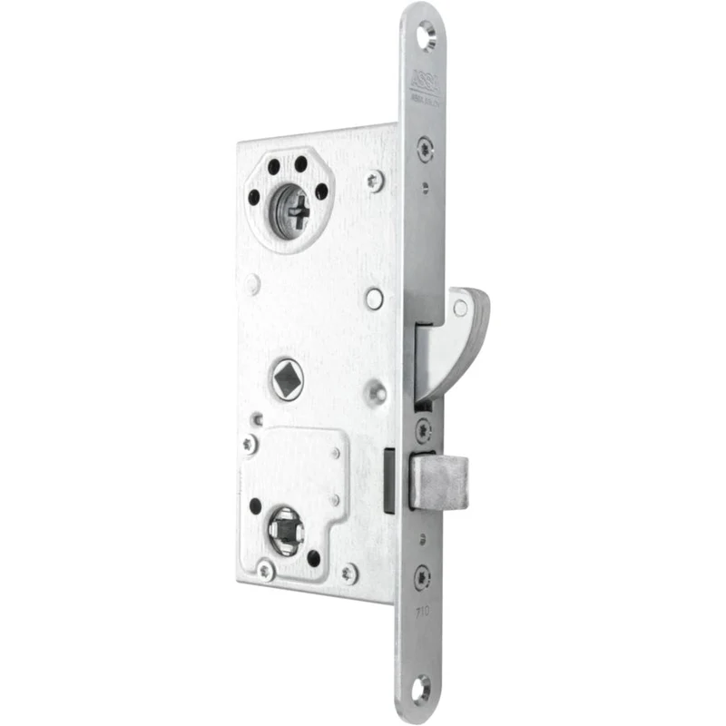 ASSA Låshus 710-50 höger – Nödutrymning, 50 mm, 9 mm regel