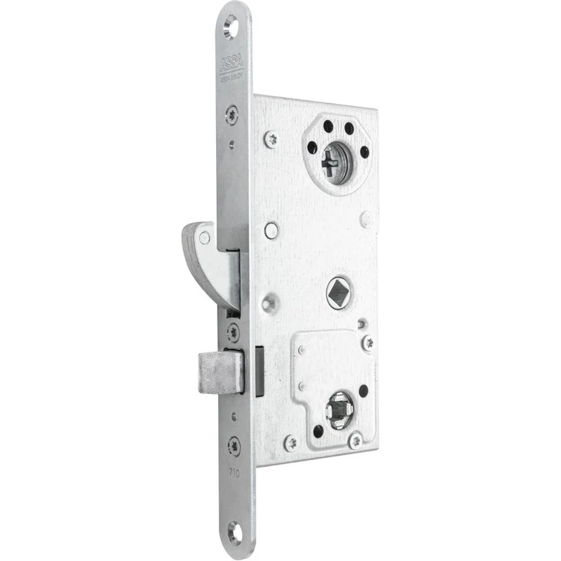 ASSA Låshus 710-50 vänster – Nödutrymning, 50 mm, 9 mm regel
