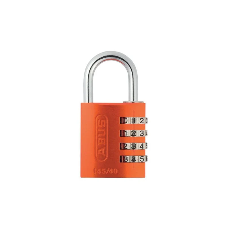 Hänglås 145/40 komb orange SB