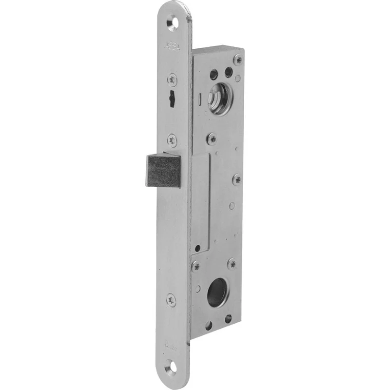 Låshus 1380-28 vänster – Smalprofil entrédörr, 28 mm