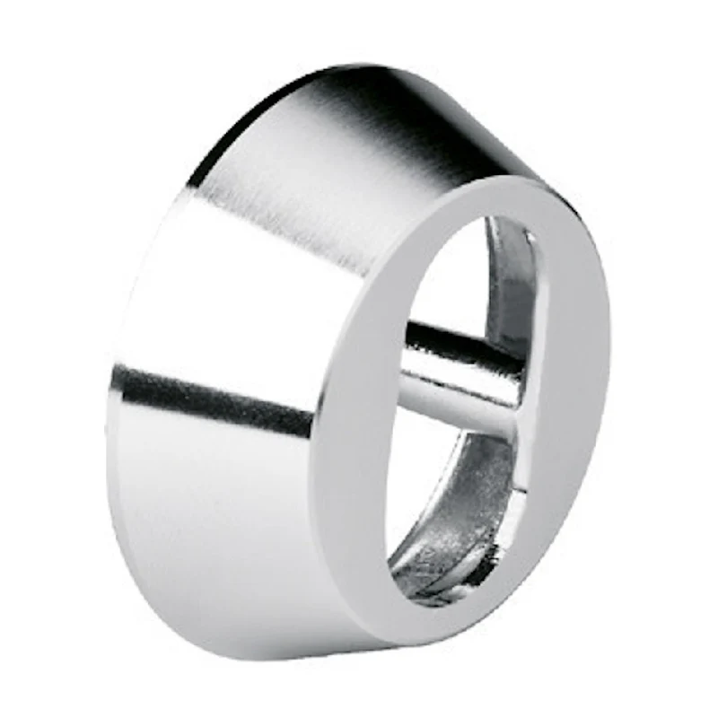 Cylinderring oval 21mm nickel