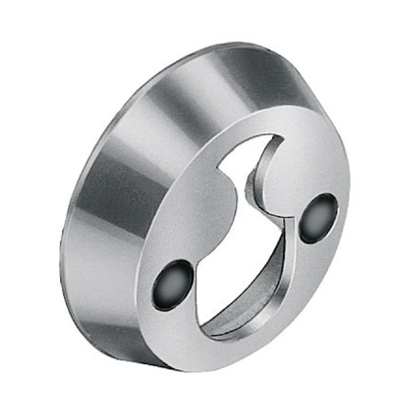Cylinderring oval 18mm DC mattmässing