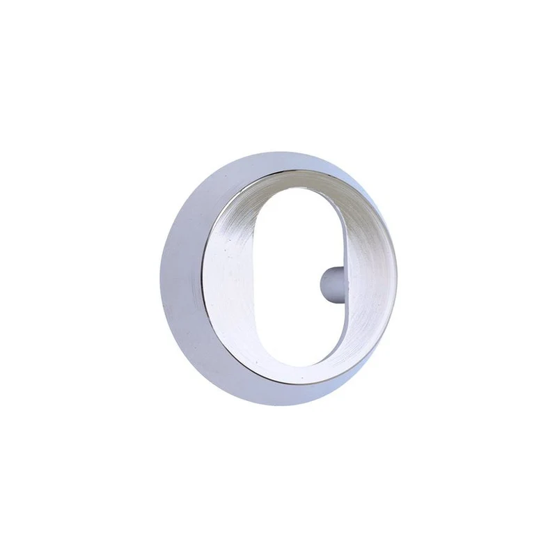 Cylinderring oval 16mm mattmässing SB