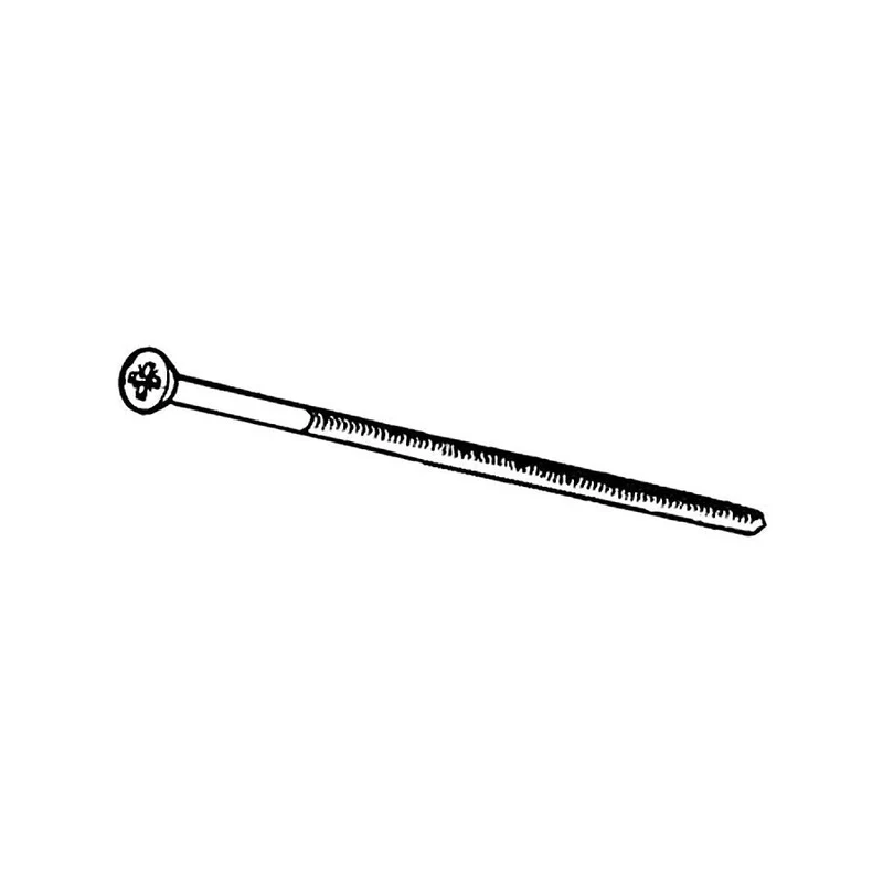 Vredskruv M5 130mm mässing