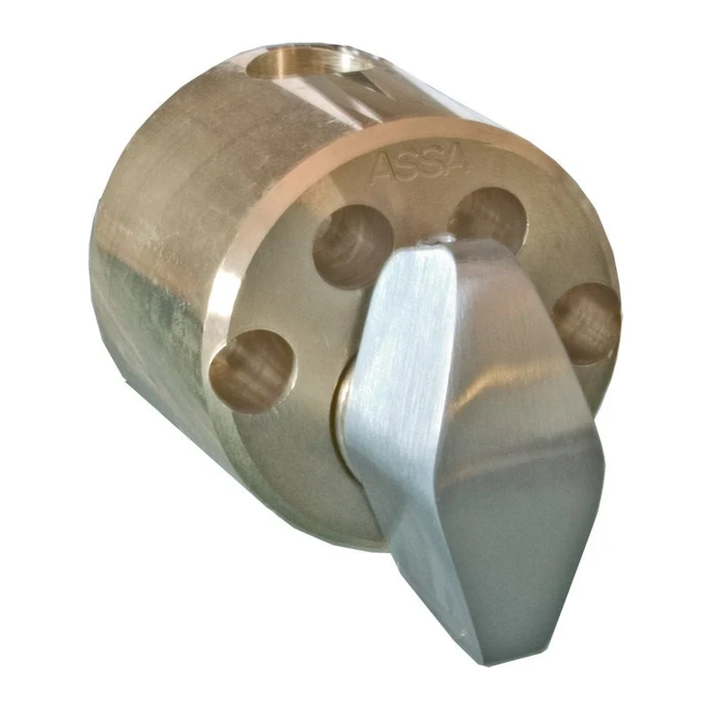 Vredcylinder 13 rund mattkrom