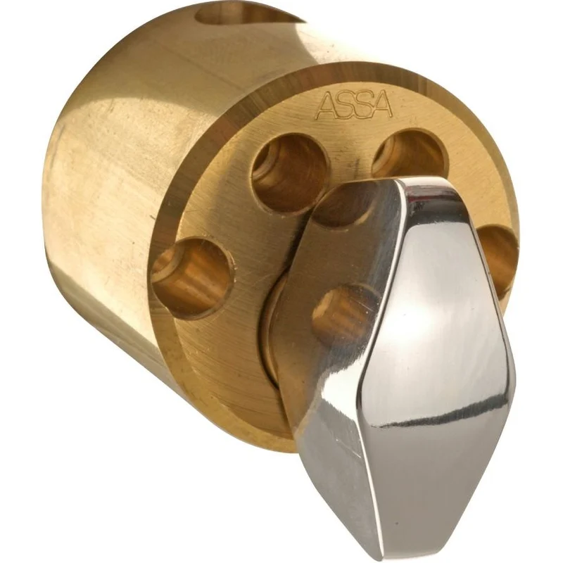 Vredcylinder 13 rund krom