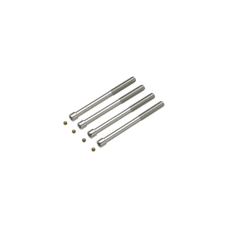 Cylinderskruv säkerhet 4 st 80mm m plugg