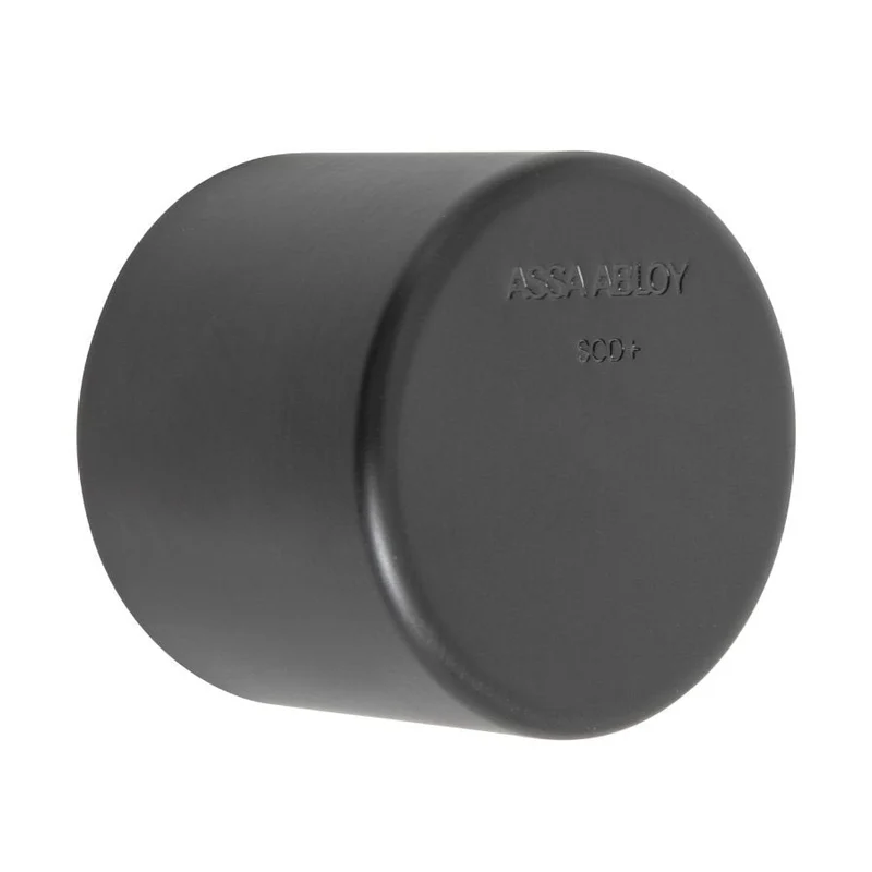 Cylinderhylsa blind S rund mattsvart Mirus