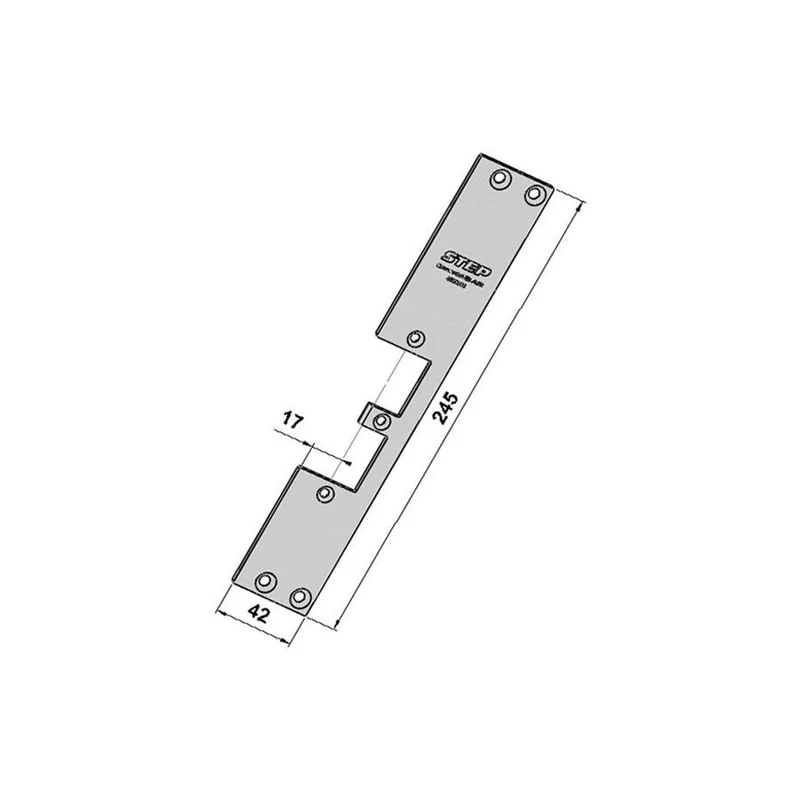Monteringsstolpe ST9503H plan