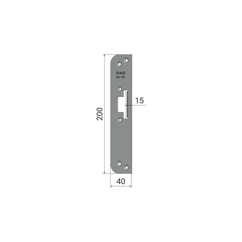 Monteringsstolpe S4-15V