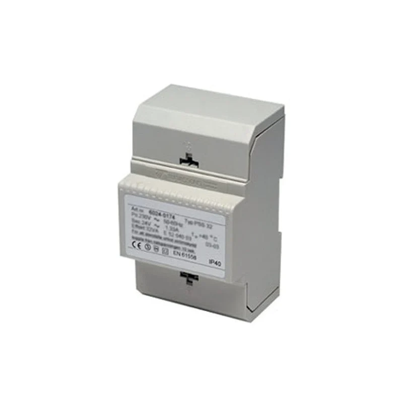 Transformator stabiliserad 24VDC 1A DIN