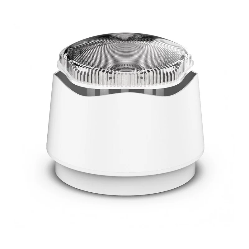 Siren/blixtljus X-45_VT vit klar lins