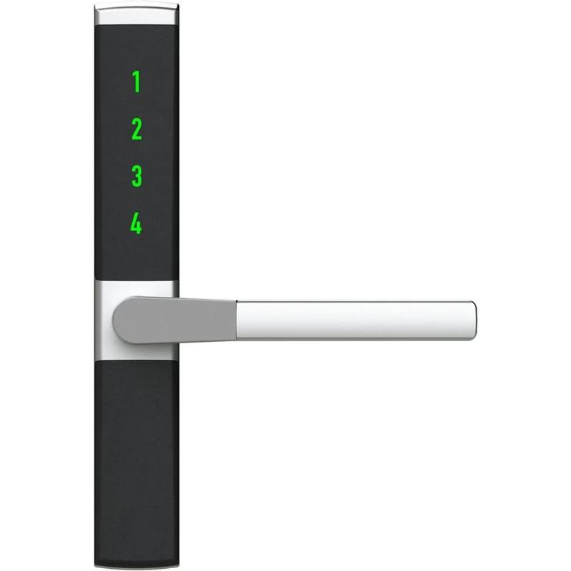 Handtag 7405H med kod 8x110mm rak höger mattkrom SB