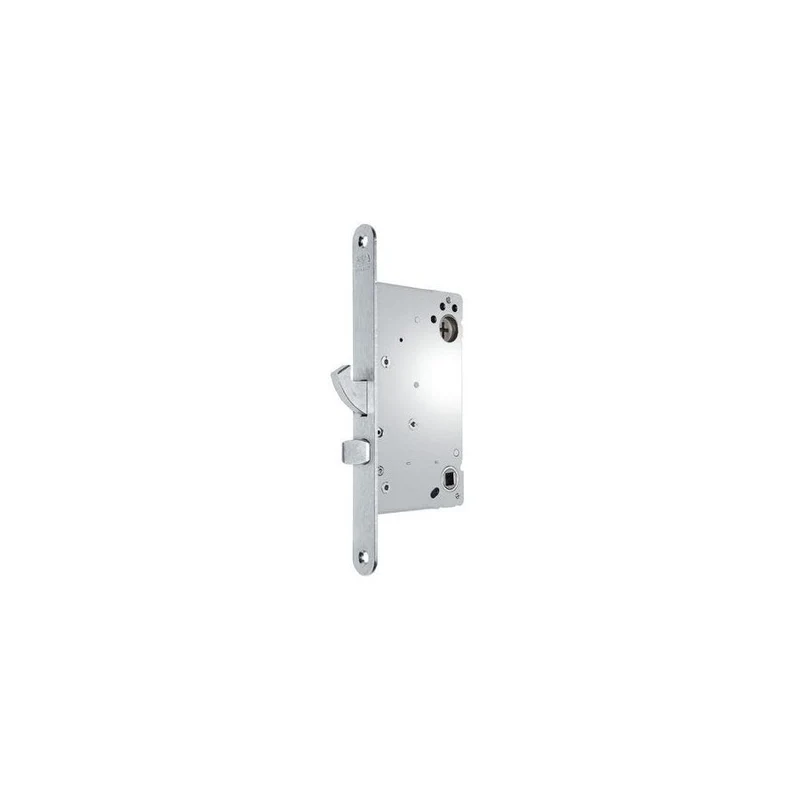 Låshus 410-70 vänster vändbar – Hakregel, 70 mm dorndjup