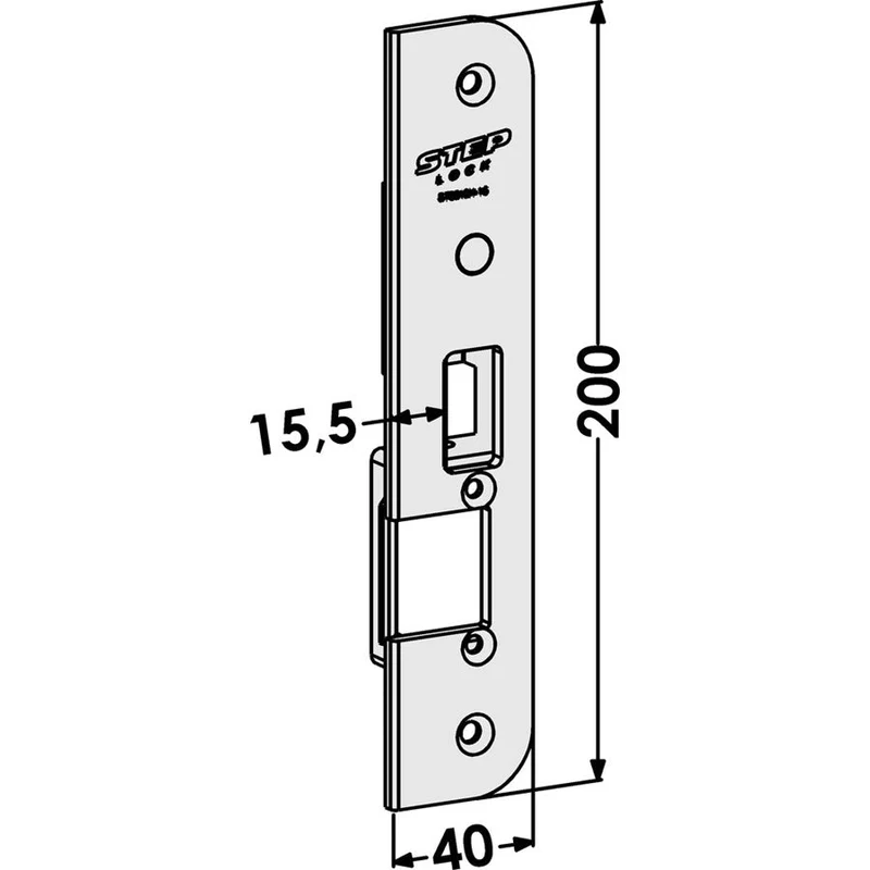 Säkerhetsslutbleck ST9013H-15