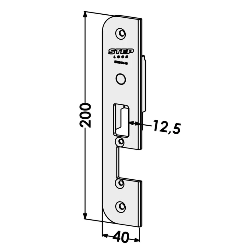 Säkerhetsslutbleck ST9013V-12