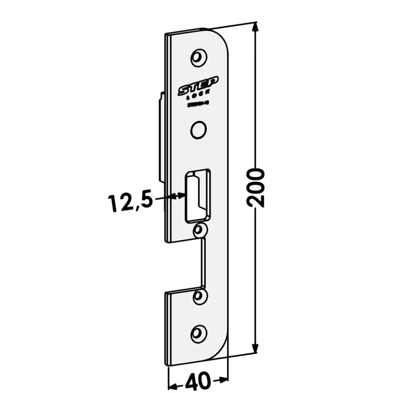 Säkerhetsslutbleck ST9013H-12