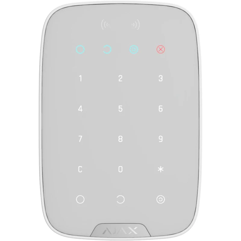 Manöverpanel Plus DESfire trådlös vit