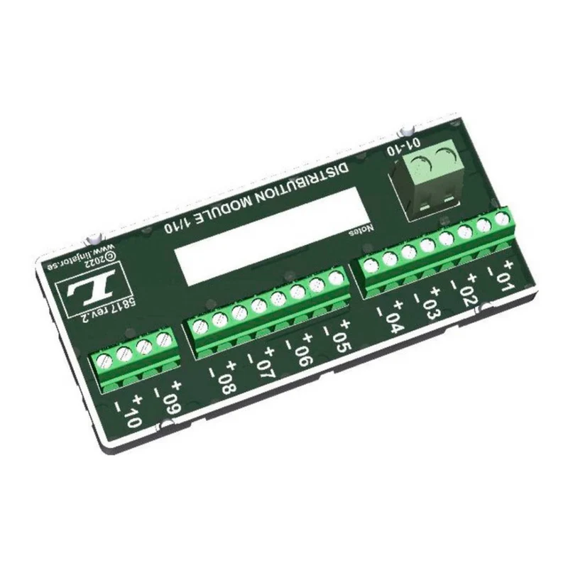Modul L Bus 1-10 bred skruv 2.5mm²/1mm²