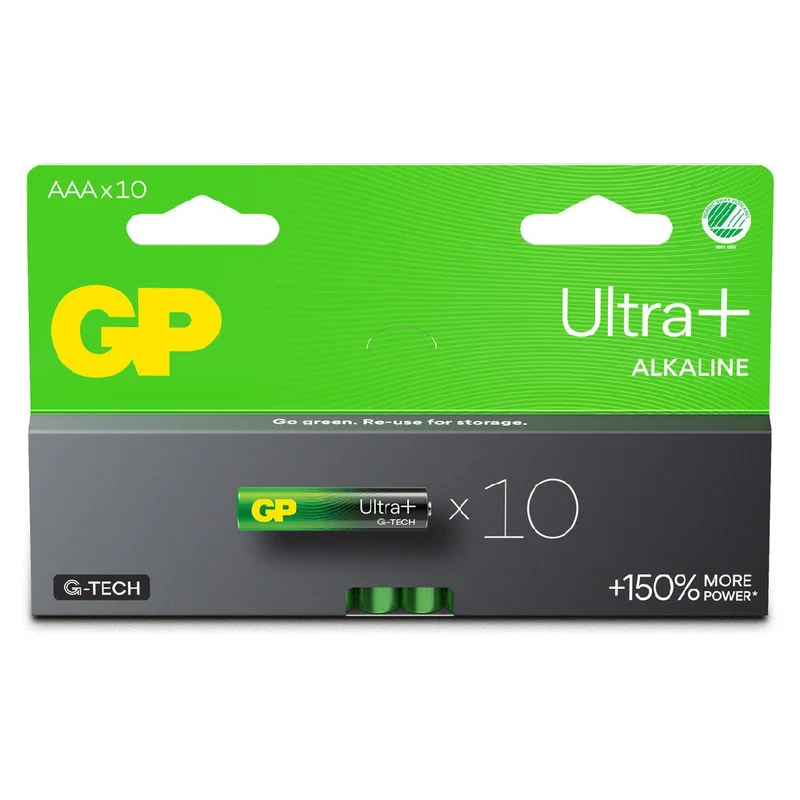 Batteri LR03 AAA Ultra Plus alkaliskt 10-pack