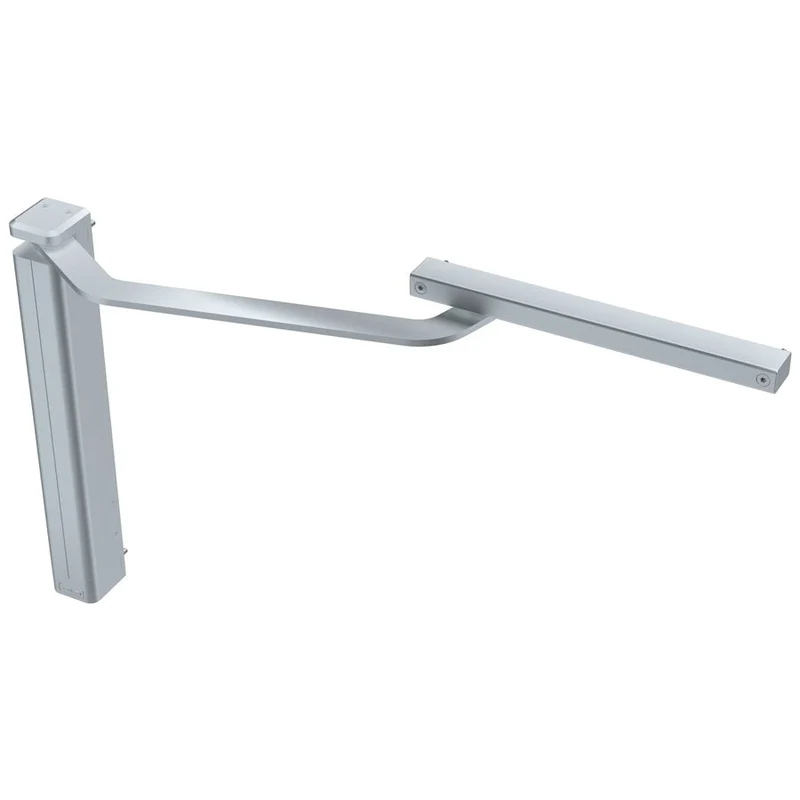 Grinddörrstängare DC630G vertikal vänster silver